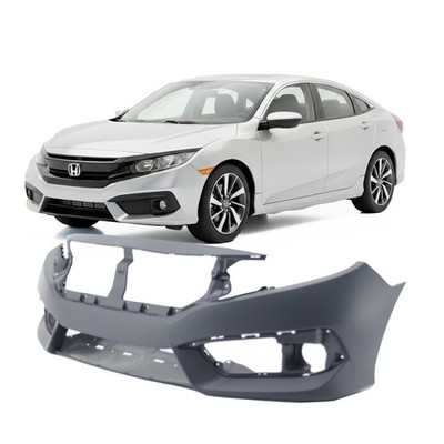 2016-2018 Honda Civic Sedan/Coupe Front Bumper Cover HO1000306 04711TBAA00ZZ