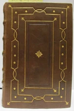 1534: Latin Virgil: Aeneid, Georgics, Bucolics; P Vergilius Maro  Full Calf 770p