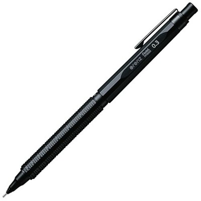 Pentel Orenz Nero 0,3 mm Druckbleistift PP3003-A Schwarz Hergestellt in Japan...