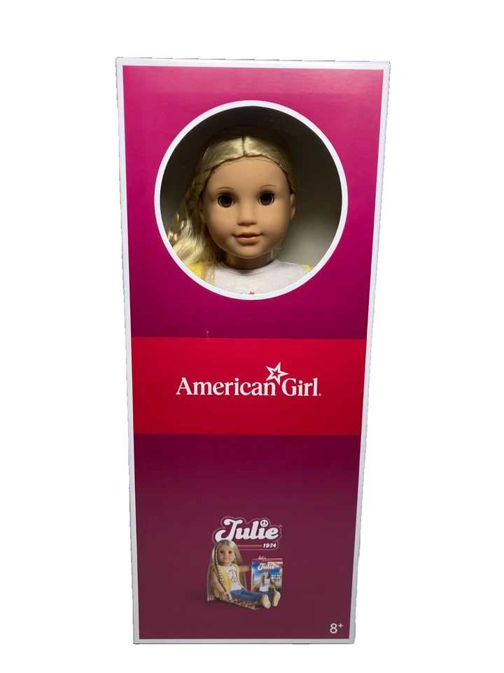 Кукла American Girl Historical 1974 Julie Albright 18 дюймов с книгой блондинка голубые глаза - Изображение 2 из 4