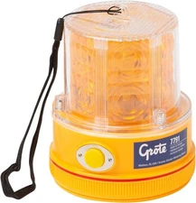 Portable Grote Magnetic Beacon Warning Light Battery Operated LED Amber Strobe