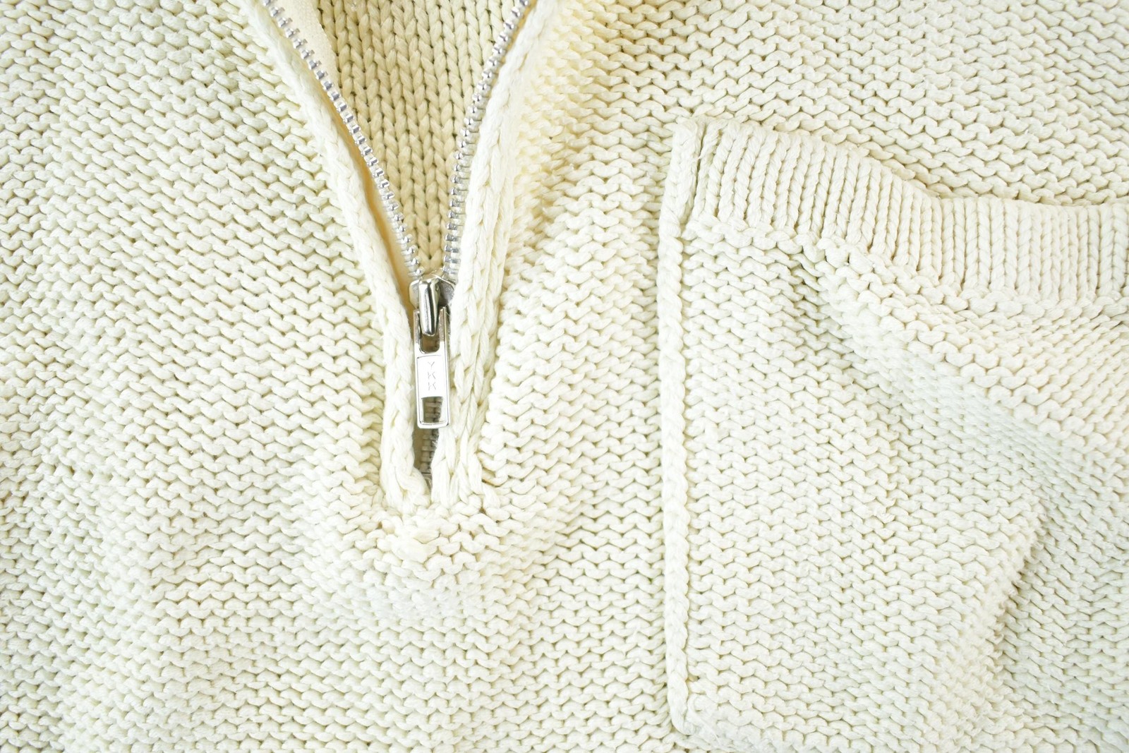 Vintage 1990s Eddie Bauer Quarter Zip Knit Abstract Pattern Crewneck Sweater Wom image 4