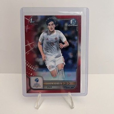 2022-2023 Bowman Chrome Road to UEFA U21 Championship Julen Lobete /5