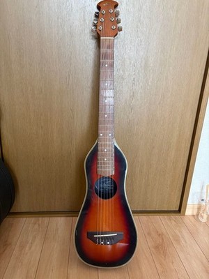 Applause by Ovation Acoustic Travel Guitar Rare Sunburst Vintage