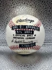 7/30/87 Expos Cubs NL Umpire Signed Baseball Harvey Davis Greg Dick Stello RARE