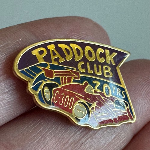 Vintage Indianapolis 500 Paddock Club 20 YRS C-300 Lapel Pin Indy - Picture 2 of 3