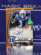 2024 Bowman Chrome U Jaquez Moore Orange Auto 08/25!!