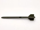 Chrome Sky Hawk Missile Part GI Joe Sky Patrol 1990 Hasbro Vehicle