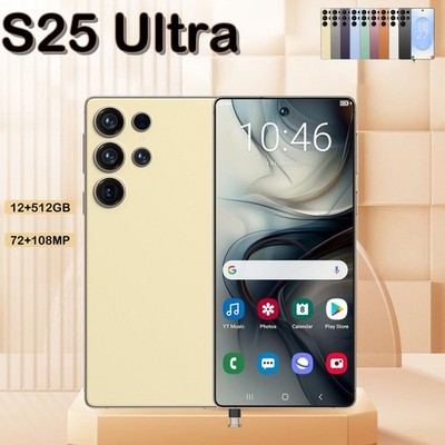 I25 Ultra 5G, 12+512GB Unlocked Cell Phone,6000mAh Battery, Android 14,built pen