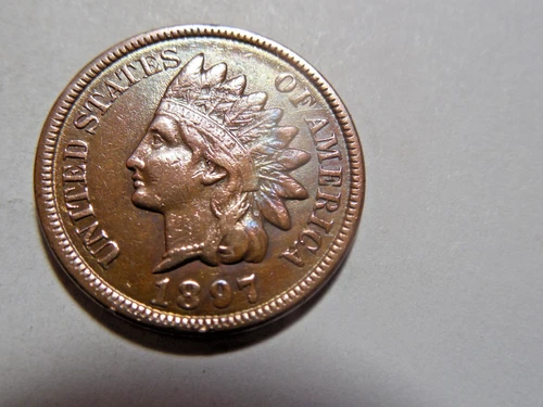 1897 Indian Head Cent in about XF condition.  Beautiful. But you decide!!!!