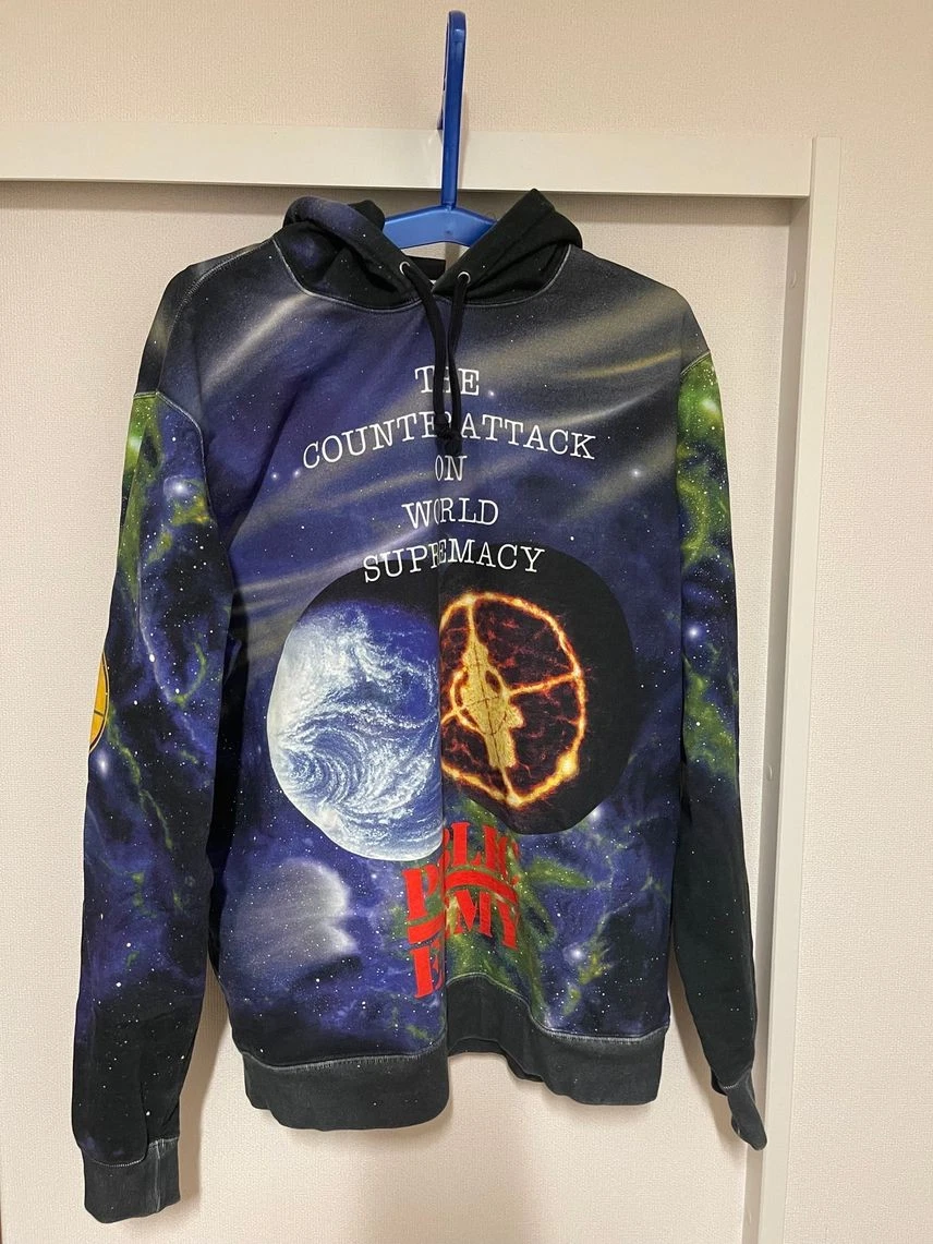 Sweat à capuche noir Supreme Undercover Public Enemy
