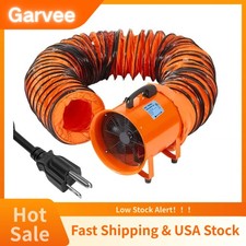 Heavy Duty Indoor Air Mover Utility Blower Exhaust Fan, 12 Inch Low Noise 3500 C