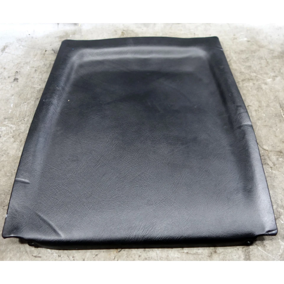 Cubierta de respaldo de asiento básico delantero BMW E30 1984-1991 cuero negro OEM Foto 3 de 4