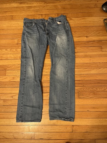 Jean Homme Joe's Jeans 34x34 - Coupe Classique Straight Leg - Sawyer Wash Bleu Denim - 100% Coton