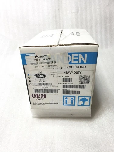 Sanden SD7H15 / Mack 4379-RD570880P  Compressor 12V Sd7H15 132Mm A2 Ear 4664 N£W