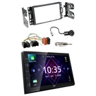 JVC KW-M565DBT Radio Bluetooth DAB+ With Fitting Kit For Chevrolet Corvette C6
