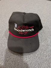 Vtg Goodwrench Racing Snapback Hat Cap Black Sports Image Dale Earnhardt NASCAR
