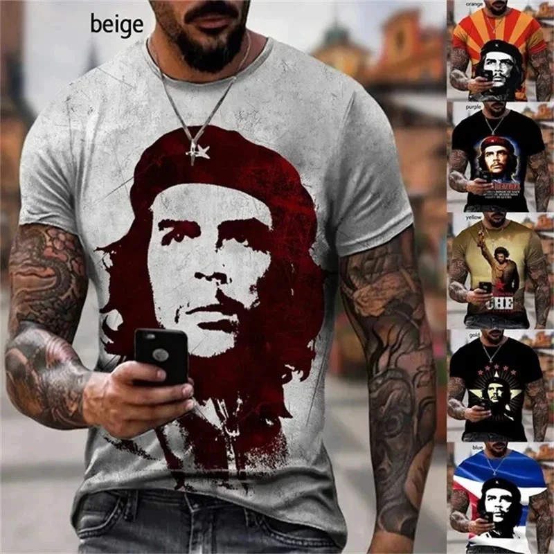 Che Guevara T-Shirt 3D Printed T-Shirts Polyester Football Shirts Graphic Print
Opens in a new windo