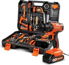 Complete 120-Piece Home & DIY Power Tool Set ...
