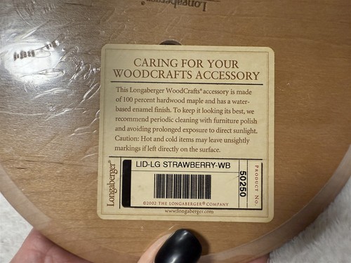 LONGABERGER BIENENSTOCK KEKSDOSE KORB & DECKEL MIT LUFTDICHTEM DECKELEINSATZ - Bild 9 von 14