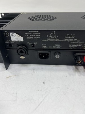 Hafler P1500 Trans Nova Professional Power Amplifier 54e for sale