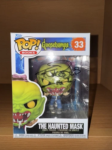 Goosebumps The Haunted Mask Funko Pop Signed