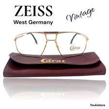 ZEISS glasses Carat 5959 4100 TITANIUM RARE VINTAGE 80s M.in W.GERMANY