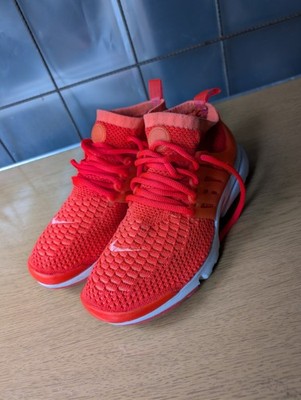 Nike Air Presto Flyknit - Bright Orange - Size US 8 / UK 5.5 / EU 39