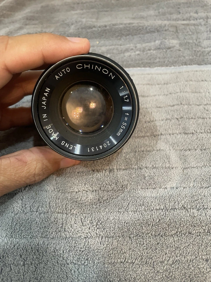 老式自动 Chinon 55 毫米 f/1.7 安装镜头 S/N: 204131 — 第 3/3 张图片