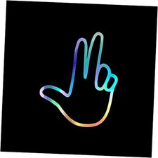 Wrangler Wave Sign Decal Vinyl Sticker Auto Car Truck Wall Laptop 