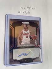 Panini Prizm 2024-25 Penmanship Alondes Williams #PNM-AWH Autograph Heat
