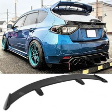 For Subaru Impreza Wrx Sti Hatch Matte 52 Rear Roof Trunk Spoiler Tail Wing