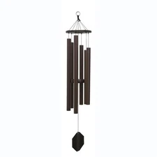 Outdoor Leisure Products Traditional Aluminum Wind Chime in Textured Copper