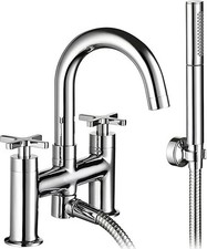 Mira Showers Revive Bath Shower Mixer Tap Chrome + Shower Head + Hose 2.1819.005