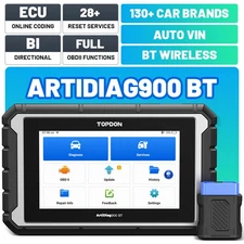 2025 TOPDON ArtiDiag 900BT PRO Bidirectional Car Diagnostic Scanner ECU Coding