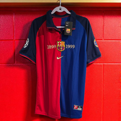 正規品Nike Barcelona 1999-01 Kluivert 9 XL 正規品Nike Barcelona 1999-01 Kluivert 9 XL 正規品Nike Barcelona