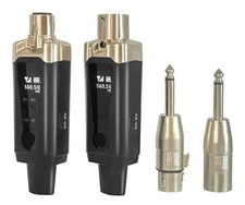 Wireless XLR Microphone Transmitter and Receiver, UHF Wireless Mic