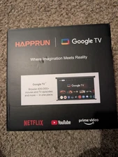 Oficial Happrun 510G 4K UHD Smart Projector, Google TV-Home Theather