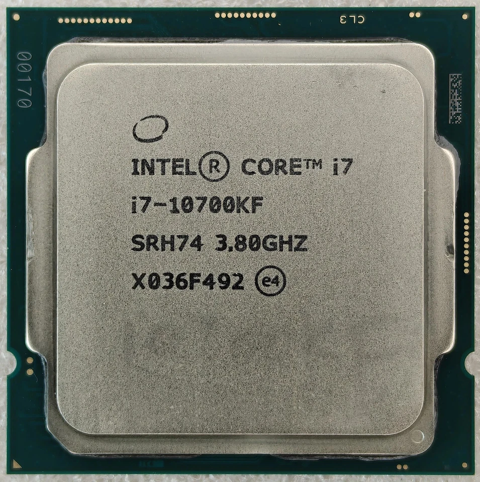 Intel i7-10700KF (5,1GHZ,8 Kerne Sockel LGA1200) BX8070110700K Prozessor