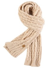 Women's Ribbed Knit Scarf Winter Warm Long Big Wrap Cashmere Wool Thick Large...