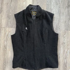Wyoming Traders 100% Wool Full Zip Vest Ranch Wear Cowgirl Women’s Size M