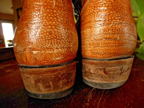 Panhandle Slim By Sanders 9D Vintage Herren Cowboystiefel Thrashed Gebraucht Missbrauch - Bild 7 von 12