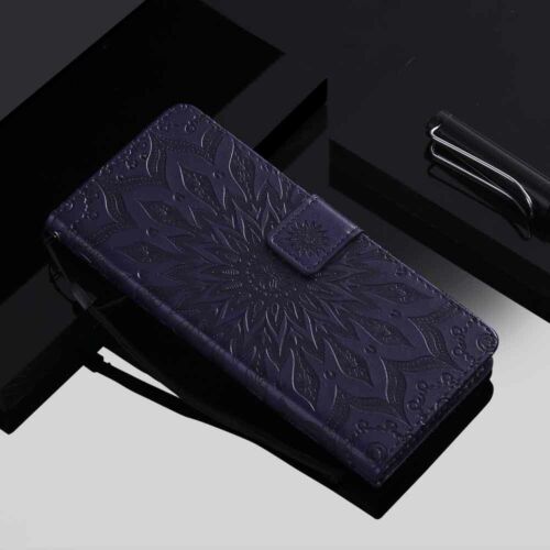 Magnetic Flip Leather Card Wallet Case Cover For Samsung S10 S9 S8 Plus S7 Edge - Picture 19 of 21