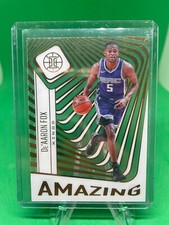 2020-21 Panini Illusions Amazing #7 De'Aaron Fox Sacramento Kings