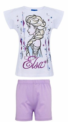 Disney FROZEN Eiskönigin ELSA Pyjama Schlafanzug Nachthemd  104 116 128 140 NEU