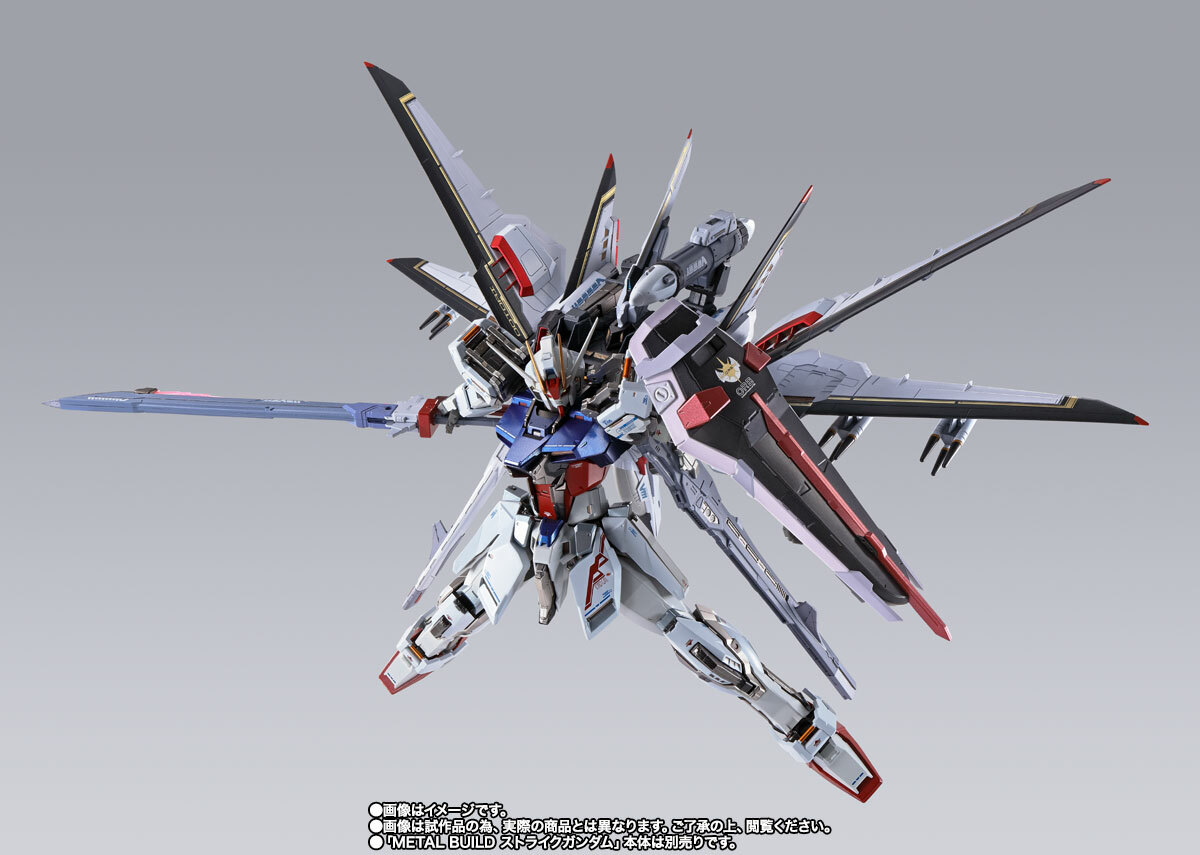 BANDAI METAL BUILD Strike Rouge + Ootori Striker Action Figure