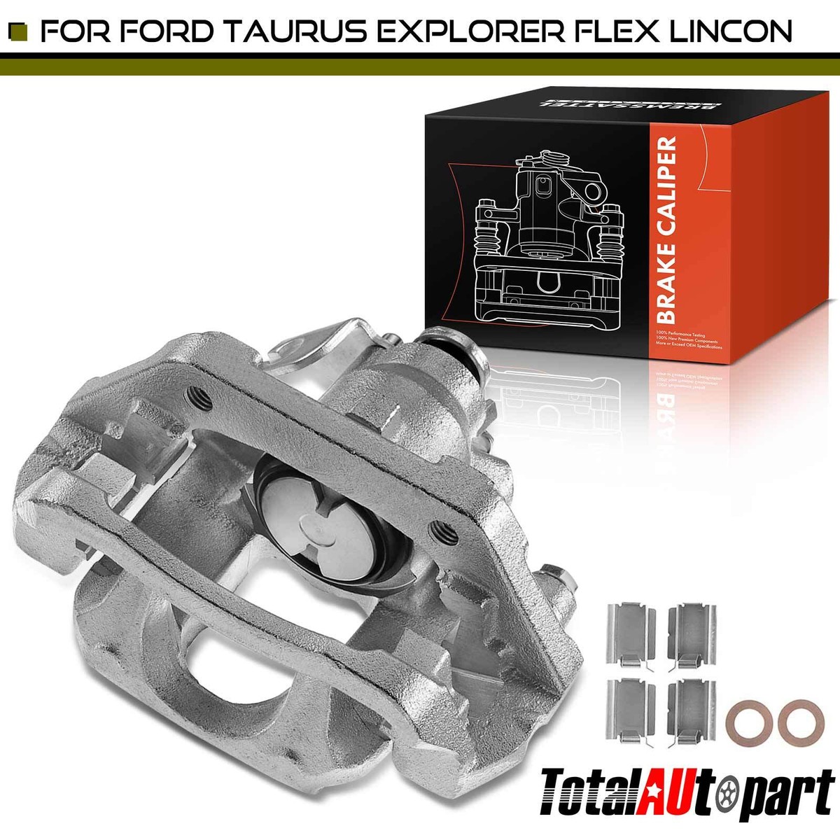 Disc Brake Caliper with Bracket Rear Right for Ford Explorer 2011