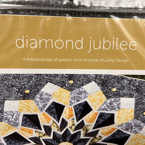 Diamond Jubilee Kaleidoscope Quilt Pattern by Amanda Murphy New - Picture 3 of 6
