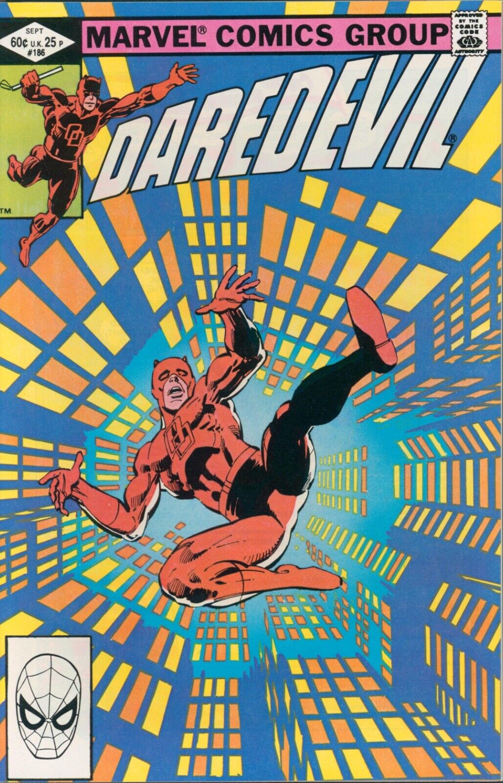 DAREDEVIL #186 ~ MARVEL COMICS 1982 ~ NM