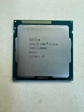 Lot of 6 Intel I3-3220 SR0RG CPU 2-Core 3.30 GHz 5 GT/s LGA 1155/Socket H2